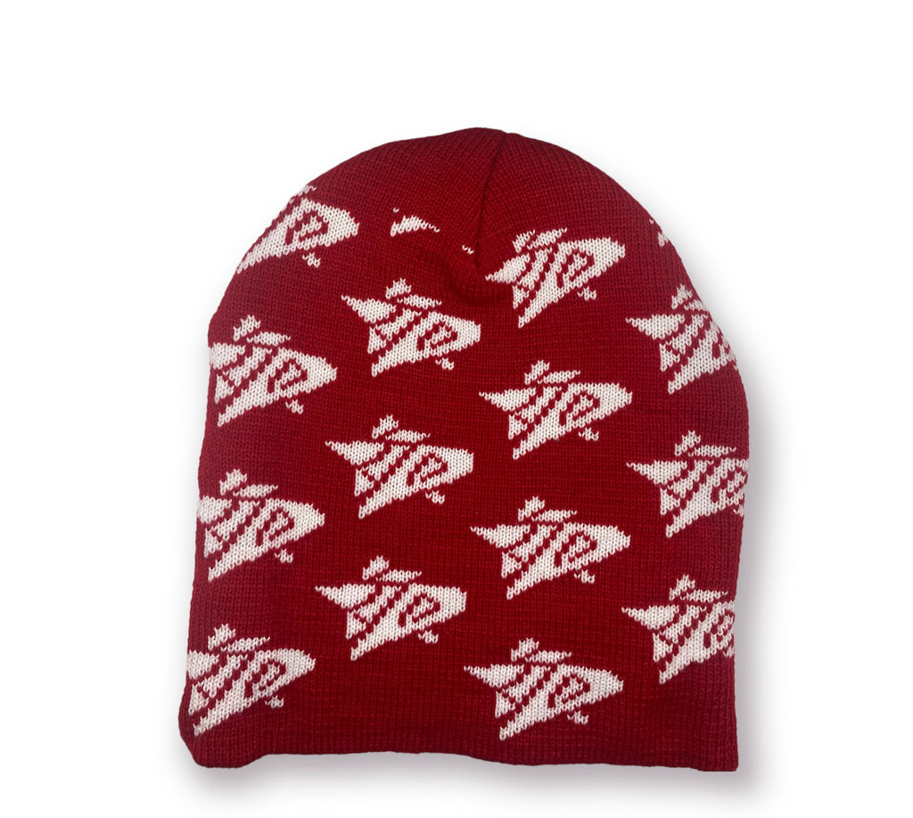 Just Dream777 star beanie ( red)