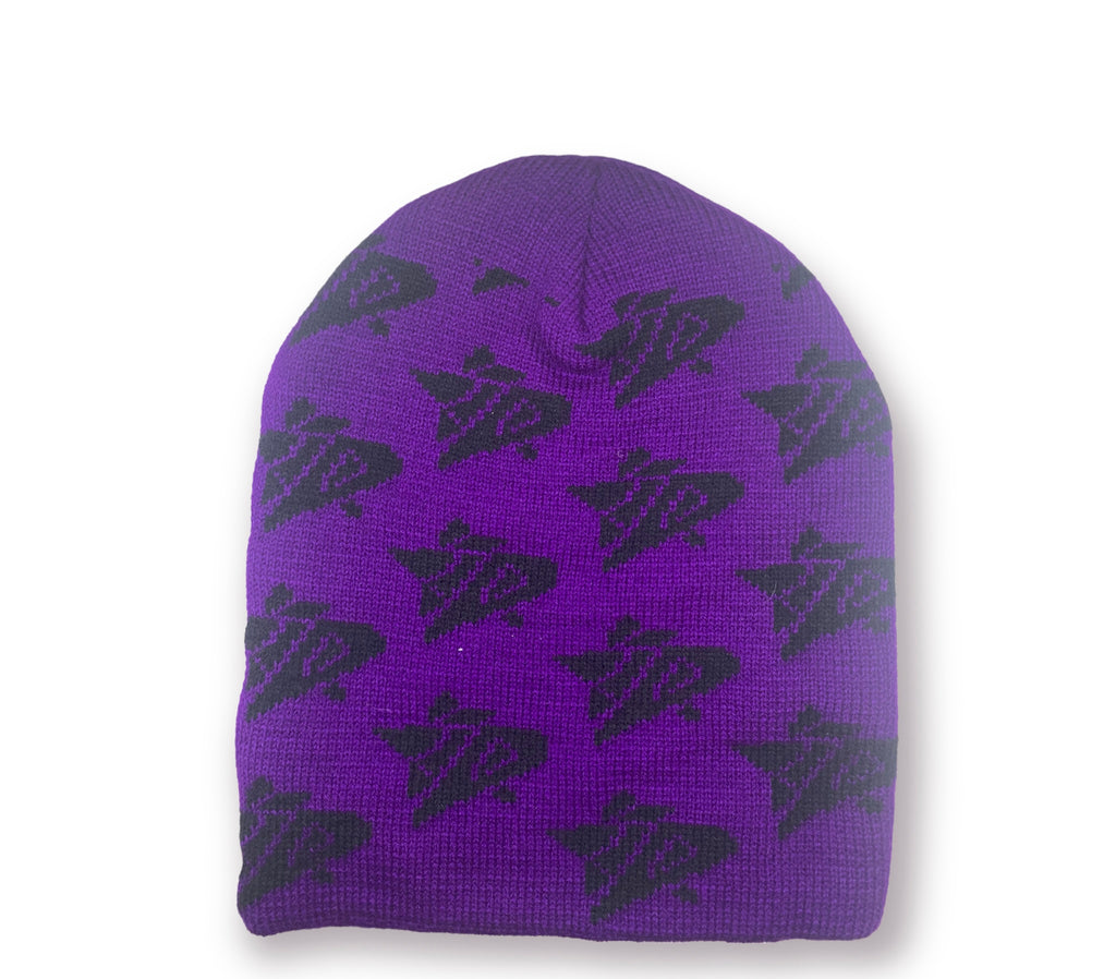 Just Dream777 star beanie (purple)